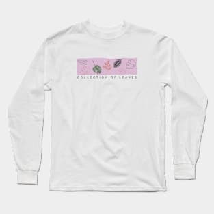 Collection of  leaves. Long Sleeve T-Shirt